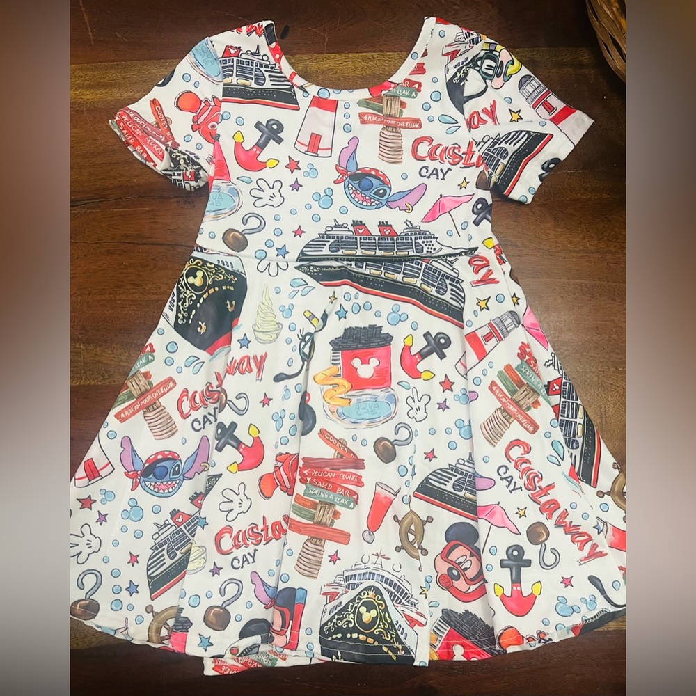 Disney Cruise Dress - 3/4